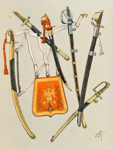 Jacques Marie Gaston Onfroy de Breville dit JOB (1858-1931) - Ranskan joukkojen varusteet kaikkina aikoina: Arms of Troops, ryhmä 1, yksityinen kokoelma tekijältä pseudonym for Onfray de Breville Jacques Job