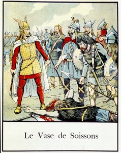 Soissons-maljakko - Jacques Bainvillen teoksessa ”Pikku historiaa Ranskasta”, toim. Harja tekijältä pseudonym for Onfray de Breville Jacques Job