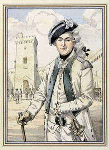 Muotokuva Theophile Malo Corret de La Tour (tai Latour) d