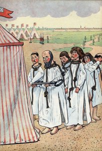 Kohtaus Ranskan historiasta leluissa: Calais
