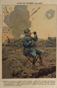 WW1: Kenraalin kansio (kuvitus) tekijältä pseudonym for Onfray de Breville Jacques Job