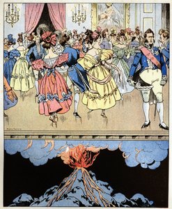 Tanssimme tulivuorella. Kreivi Narcisse Achille de Salvandyn (1795-1856) sanat ennustavat kolmen loistokkaan Louis Philippe I:lle Orleansin herttua (Louis-Philippe) vallankumousta tekijältä pseudonym for Onfray de Breville Jacques Job