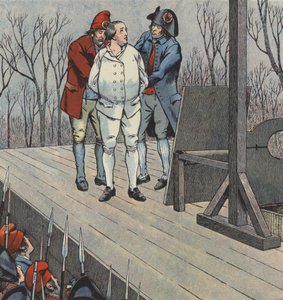 Ranskan kuninkaan Ludvig XVI:n teloitus 1793
