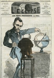 Kaksi presidenttiä, Ulysses Simpson Grant tekijältä pseudonym for Onfray de Breville Job