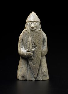 Lewis Chesspiece - Berserker (mursun norsunluu)