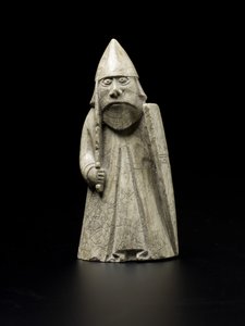 Lewis Chesspiece - Warder (mursun norsunluu)