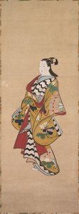 Kurtisaani tekijältä studio of Kaigetsudō Ando