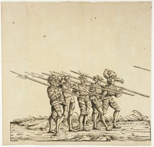 Halberdiers, Maximilianuksen riemukulkueesta.