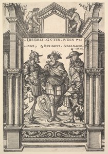 Kolme juutalaista sankaria, sarjasta Heroes and Heroines, 1516.