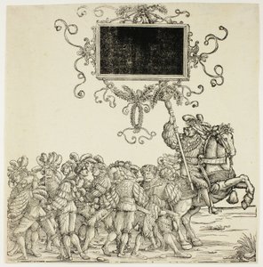 Maximilianuksen voitto tekijältä the Elder Hans Burgkmair