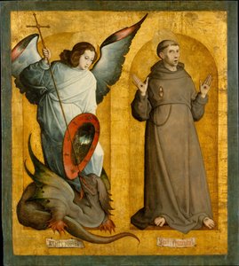 Pyhät Mikael ja Franciscus, n. 1505-9.
