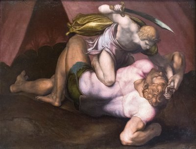 Davi e Golias finlandês tekijältä (1509 66) Daniele da Volterra
