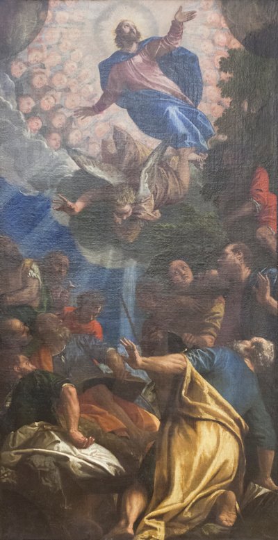 Ascension, n. 1585 (öljy kankaalle) tekijältä (1528 88) Veronese