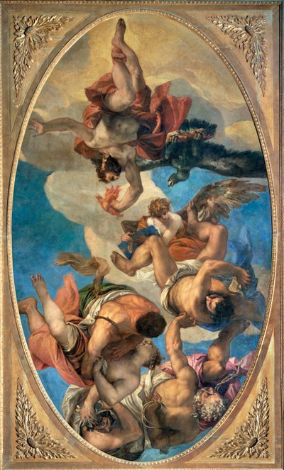 Jupiter rankaisee paheita ... tekijältä (1528 88) Veronese