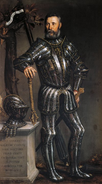 Muotokuva Pase Guarientista Paolo Caliari (1528-1588), öljy kankaalle tekijältä (1528 88) Veronese