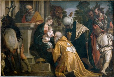 The Adoration of the Magi (maalaus tekijältä Veronese