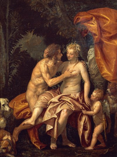 Venus ja Adonis tekijältä Veronese