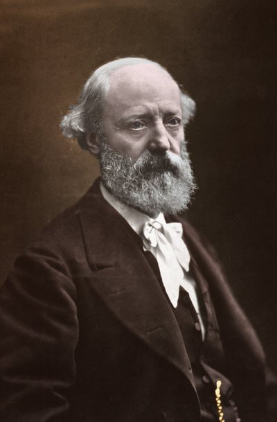 Eugene Viollet Le Duke, n. 1870-1875 (m/v valokuva) tekijältä Nadar