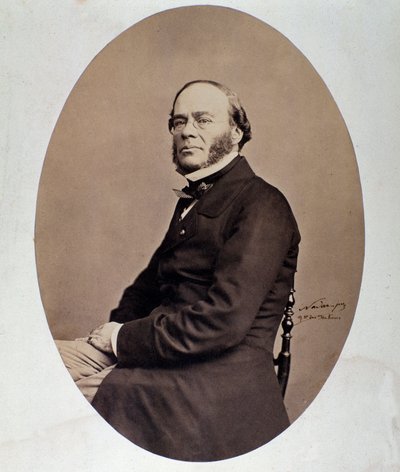 Jacques Fromental Halevyn (1799-1862) muotokuva englantilainen säveltäjä Valokuva Nadar (Felix Tournachon) 1800-luku. Bologna, museo bibliografico musicale tekijältä Nadar