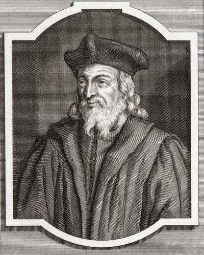 Jerome Prahasta. Muotokuva. 1700-luku (painettu) tekijältä (after) Dutch School