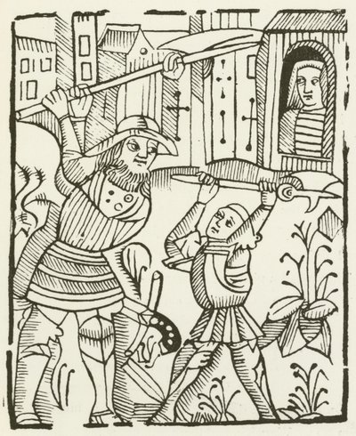 Guy of Warwick (kaiverrus) tekijältä (after) English School