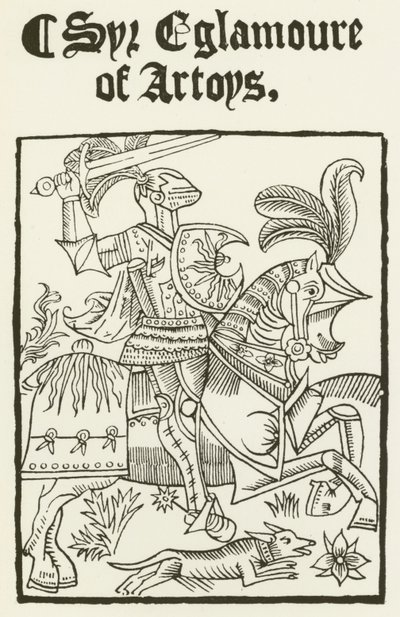 Sir Eglamoure Of Artoys (kaiverrus) tekijältä (after) English School