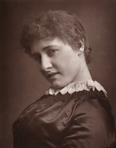 Miss Mary Rorke (s/w valokuva) tekijältä (after) English photographer