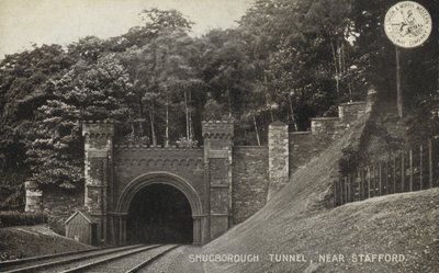Shugborough Tunnel, lähellä Staffordia (m/w kuva) tekijältä (after) English photographer