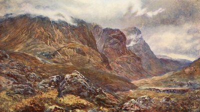 "Kolme sisarta", Glencoe (värilitro) tekijältä (after) English photographer