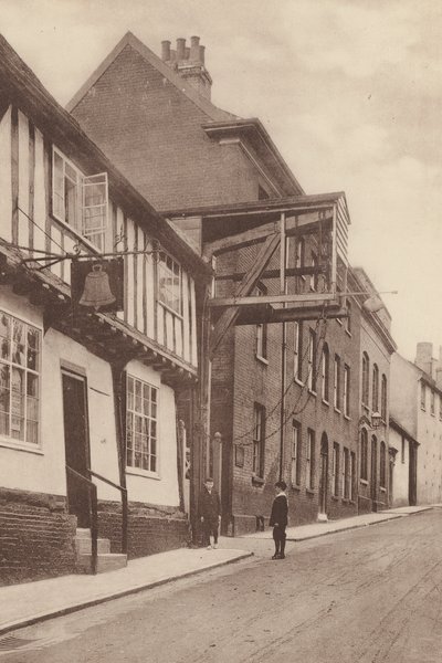 Woodbridge, Suffolk: (s/w valokuva). tekijältä (after) English photographer