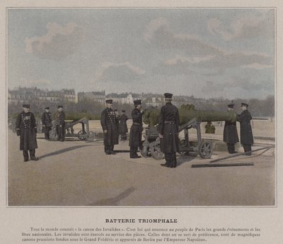 Triumphal-akku (värillinen kuva) tekijältä (after) French Photographer