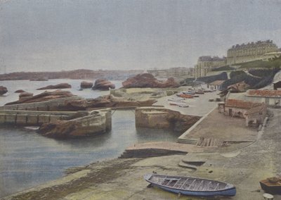 Biarritz, Port-Vieux (värillinen valokuva) tekijältä (after) French Photographer