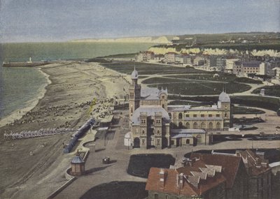 Dieppe, Näkymä linnasta (värillinen kuva) tekijältä (after) French Photographer