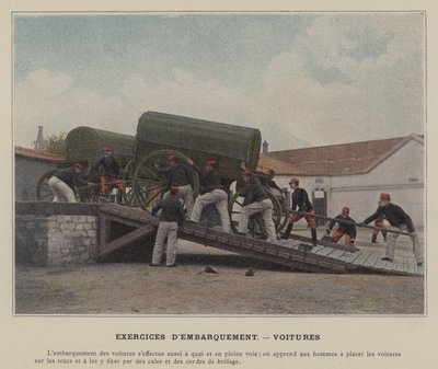 Lentoharjoitukset, Autot (värillinen kuva) tekijältä (after) French Photographer