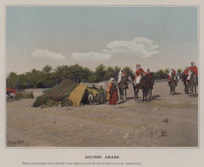 Gourbi Arabe (värillinen kuva) tekijältä (after) French Photographer