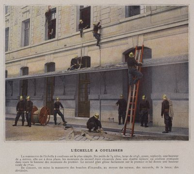 Tikkaat liukumäillä (värillinen kuva) tekijältä (after) French Photographer