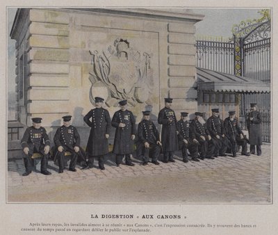 La Digestion "aux Canons" (värillinen kuva) tekijältä (after) French Photographer