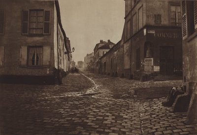 Rue du Cendrier, Saint-Marcelin alue (m/w kuva) tekijältä (after) French Photographer