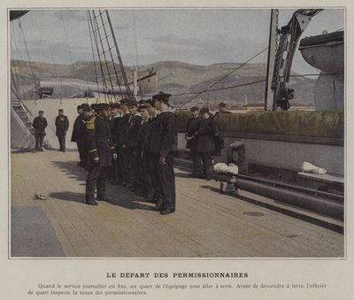 The Leave of Permission (värillinen kuva) tekijältä (after) French Photographer