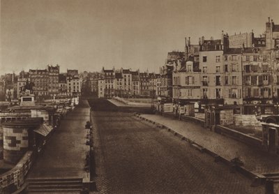 Pont-Neuf vuonna 1852 (m/w kuva) tekijältä (after) French Photographer