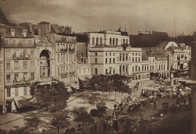 "Boulevard du Crimen" teatterit (valkoinen kuva) tekijältä (after) French Photographer