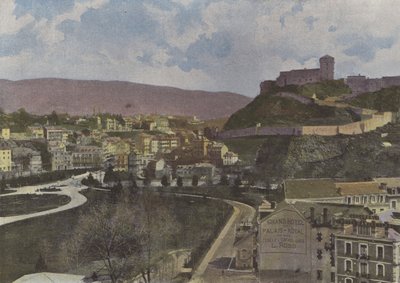 Lourdes, Vue generale (värillinen kuva) tekijältä (after) French Photographer