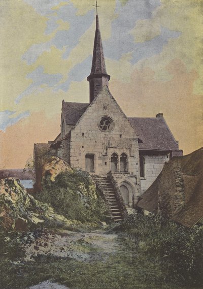 Our Lady of Behuard (värillinen kuva) tekijältä (after) French Photographer
