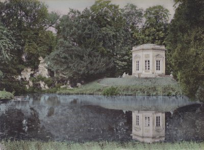 Parc du Petit Trianon, Musiikkipaviljonki, Pienen Trianonin puisto, Musiikkipaviljonki (värillinen kuva) tekijältä (after) French Photographer