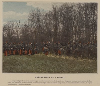 Hyökkäykseen valmistautuminen (värillinen kuva) tekijältä (after) French Photographer
