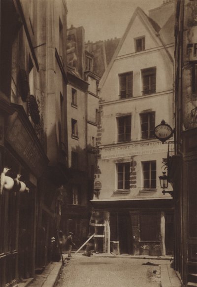 Rue Pirouette ja Rue Mondetour (m/w kuva) tekijältä (after) French Photographer