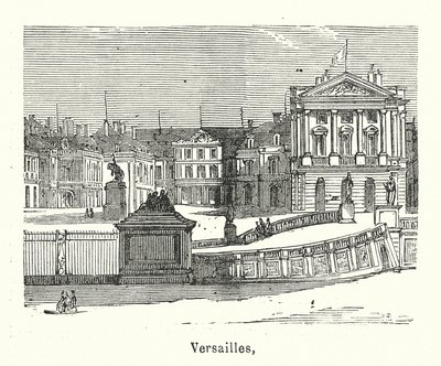 Versailles (kaiverrus) tekijältä (after) French School