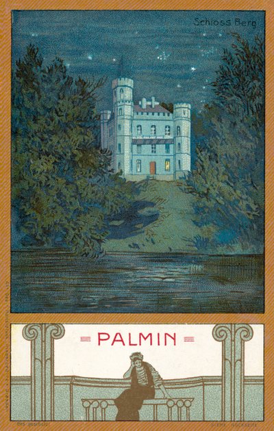Bergin linna, Baijeri (chromolitho) tekijältä (after) German School