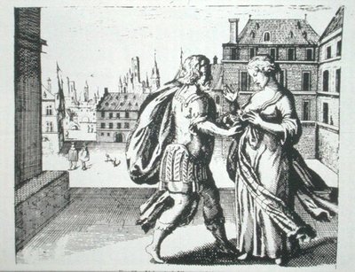Hermetic Conversation, Basil Valentinen "Azothista" (1659), joka on kuvattu 1800-luvun lopulla julkaistussa taikuuden historiassa (litho) tekijältä (after) German School