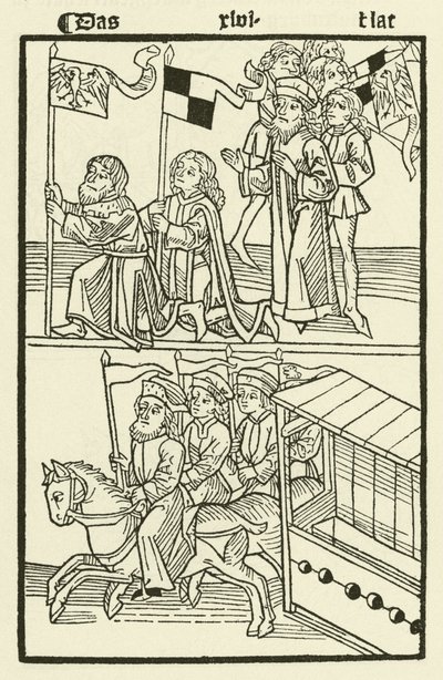 Hohenzollernin talon Frederick I:n asettaminen Brandenburgin markkreiviksi tekijältä (after) German School